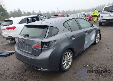 2012 Lexus Ct 200H Premium z USA, uszkodzony, nr VIN JTHKD5BH9C2106967